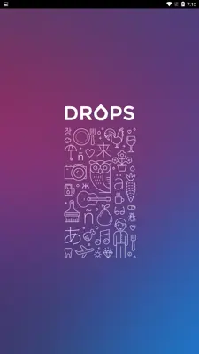 Drops Learn French language and words for free android App screenshot 4