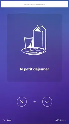 Drops Learn French language and words for free android App screenshot 6